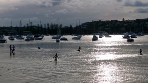 Children in Manly, Australia