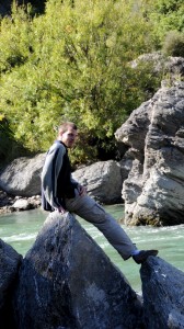 Enjoying... Rocks & River in New Zealand