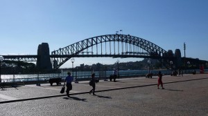 Harbourd Bridge in Sydney, Australia