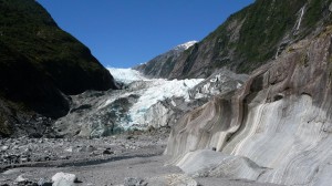 Strange Landscape, Franz Joseph Glacier in New Zealand