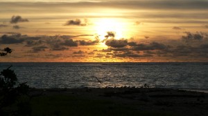 Sunset, Kinde Island, Nouvelle Calédonie