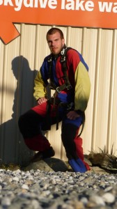 Ready to go, Skydive in New Zealand