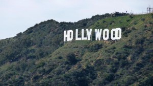 Griffith Park with Hollywood sign, Los Angeles, USA