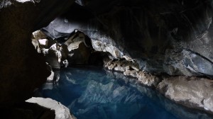 Cave around Hverfjall