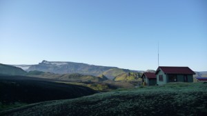 Dawn in Emstrur hut