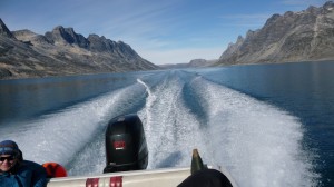 Return to Kulusuk by boat