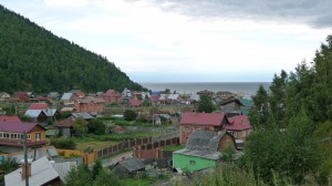 Listvyanka fishing village, Lake Baikal, 1