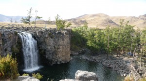 Orkhon Khurkhree waterfall