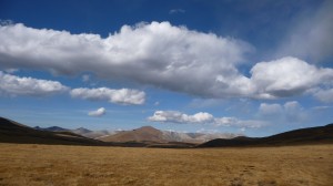 Steppes and clouds, Khovsgol Nuur