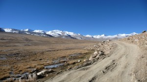 Road to Himalayan mountains, 1