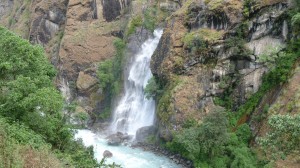 Waterfall, Chyamche, Annapurna, Nepal