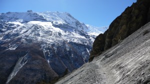 Mountains around Tilicho Base camp 1, Annapurna, Nepal