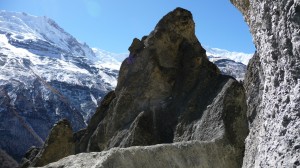 Mountains around Tilicho Base camp 2, Annapurna, Nepal