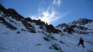 MesoKanto La Pass from below, Annapurna, Nepal