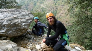 Boby & CaYuS on the top of 95 Canyon, 1