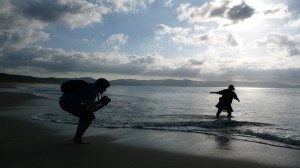 Clement & Meme at Spirits Bay, New Zealand