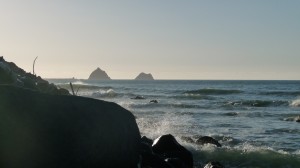 Ocean and Sunset, New Plymouth, New Zealand