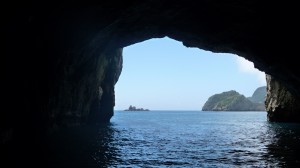 Sea cave, Poor Knights Islands, New Zealand
