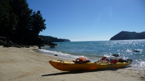 Kayak in Abel Tasman National Park, New Zealand