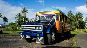 Outside Bus 01, Samoa