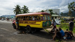 Outside Bus 02, Samoa