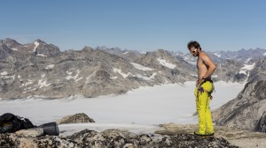 Matt, sun bath, Greenland